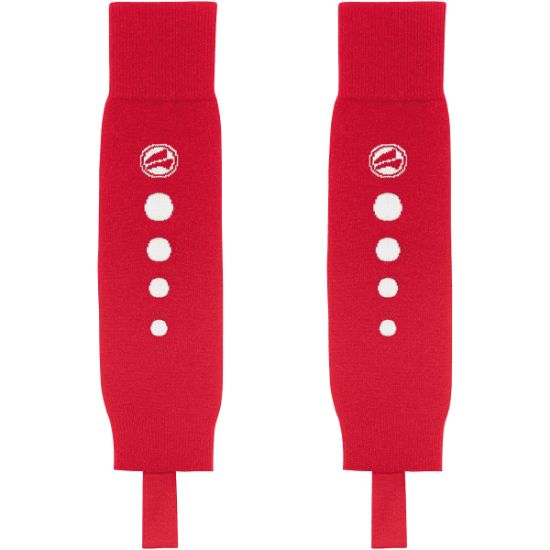 Afbeeldingen van Kousen zonder voet Roma sportrood