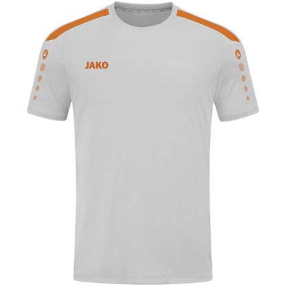 Afbeeldingen van Shirt Power KM zachtgrijs/fluo oranje