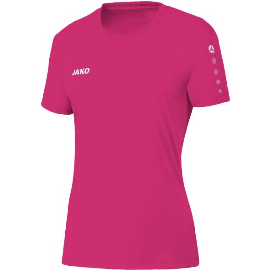 Afbeeldingen van Shirt Team KM damesmaten deep pink