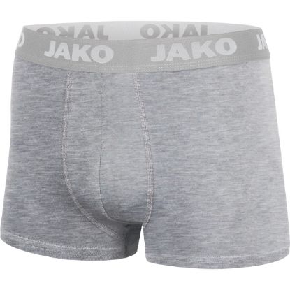 Afbeeldingen van Boxershort Basic - 2-pack grijs gemeleerd