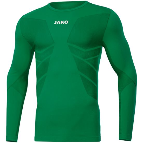 Afbeeldingen van Longsleeve Comfort Gerecycled sportgroen